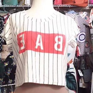 Haoduoyi women stripe crop top